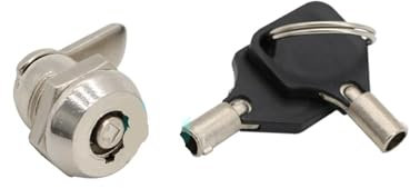 MS102 serrure boîte électrique Communication boîte aux lettres boîte à outils Machine de présence petit cylindre serrure à langue 1 pièces