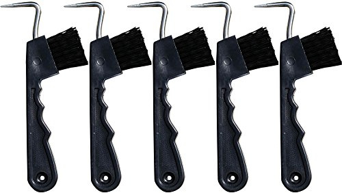 Harry' s Horse 36000004 – 05 Raschietto per Zoccoli con Spazzola BT/10 Pezzi, Nero
