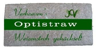 Optistraw Weizenstroh gehächselt 20 kg Ballen