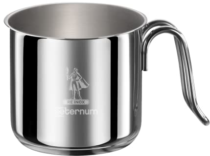 Aeternum Bollilatte, Acciaio Inox, Adatto anche all'induzione, diametro 12 cm, La Divina