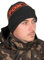 Fox Collection Beanie Angelmütze Black/Orange | Angelmütze