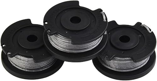 CKCSHI 3 Pieces Strimmer Spool Compatible with Bosch ART 23 SL 26 SL, EasyGrassCut 18, 23, 26, 18-230,18-260, Grass Trimmer F016800569 F016800385 Strimmer Wire Replacement Spool and Line