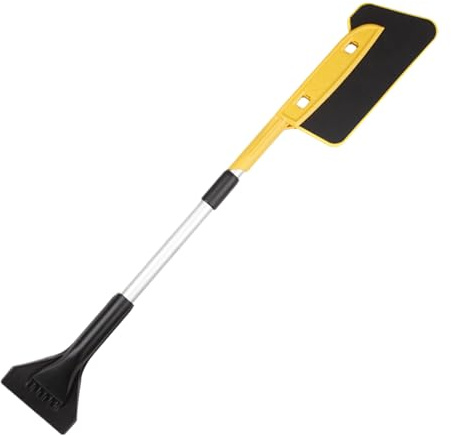 Cepillo de nieve – Limpiador de parabrisas extensible, herramienta de coche para clima frío, cepillo de nieve para parabrisas, herramienta extraíble para coche, accesorio de invierno resistente para