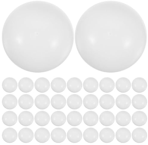 Abaodam Lot de 100 Balles Ping Pong Phosphorescentes en Plastique