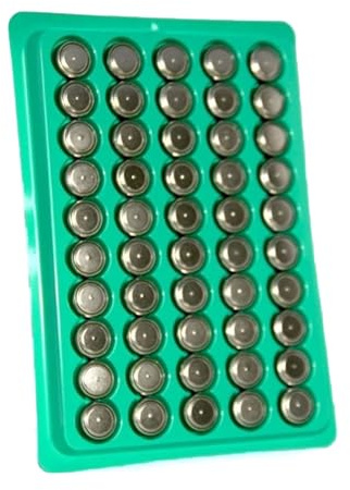 NLAIOUSL 50/100/150 x AG13 Batterie a bottone AG13 LR44 AG13 140mAh 1.55V Batterie per Orologi/Orologi/Calcolatrici/Giocattolo Alcalina Manganese Batteria Orologio Calcolatrice Telecomando