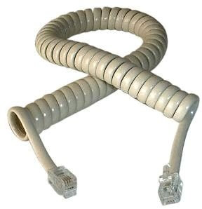 Dexlan Cordon combiné spiralé Ivoire