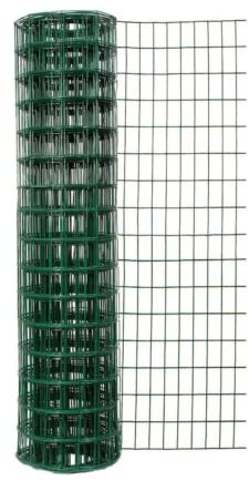 Geflügelnetz 25 Meter,90 cm Hoch ,Hühnerzaun Geflügelzaun Hühnernetz Schweißgitter,Hühnernetz Weidezaun für sichere Geflügelhaltung