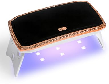 Pitasha UV LED Nagellampe für Gelnägel, Nageltrockner für den Heim- oder Salongebrauch, 12 Lampenperlen für Alle Gel Nagellack,Gelnägel,Shell