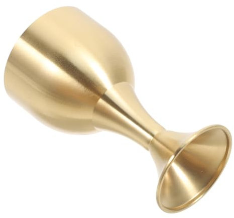 Luxshiny Coppa in Lega Di Rame Antico Per Offerte Buddhiste Coppa Decorativa Stile Retro Tazza Multifunzionale Per Tempio e Casa