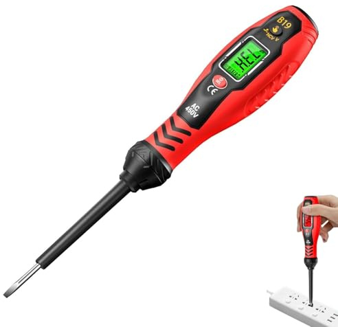 Intelligent Non-Contact Voltage Tester Pen & 2-In-1 Screwdriver Set – Safe,Electric Tester Pen,Electrical Tools & Testers,Voltage Screwdriver Pen,High Torque Strong Ma/gnetic Flathead Screwdriver