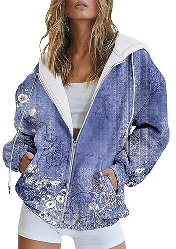 Sudadera para mujer de algodón, suéter para mujer, elegante, sudadera con capucha larga, informal, camiseta de manga larga, cómoda con bolsillos, para otoño e invierno, chaqueta para correr, blusa