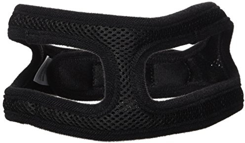 ChokeFree Velpro Mesh Pet Shoulder Harness Collar, 17-18, Black