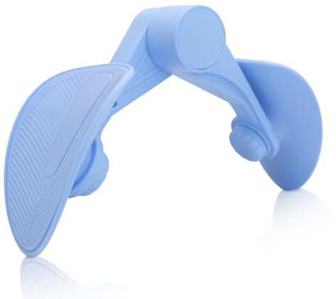 JJYHEHOT Oberschenkeltrainer, Beckenbodentrainer für Frau und Männer, Hip Trainer, Trainingsgerät für den inneren Oberschenkel, Beintrainer Po Beinpresse für Zuhause Gym Yoga (Blau)