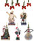 5PCS Nightmare Christmas Ornament Decorations, Christmas Tree Hanging Cartoon Ornament Decorative Xmas Decor Ornaments