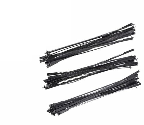 Scroll Saw Blade Carbon Steel, 127Mm Carbon Steel Fretsaw Blades Scroll Saw Blades With Cross Pin 15/18/24 Teeth Standard Fine Cut Saw Blades 36Pcs
