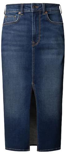 Pepe Jeans Midi Skirt Hw Jupe Femme (Lot de 1)