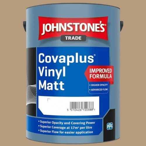 JOHNSTONES COVAPLUS MATT BURNT SUGAR 5L