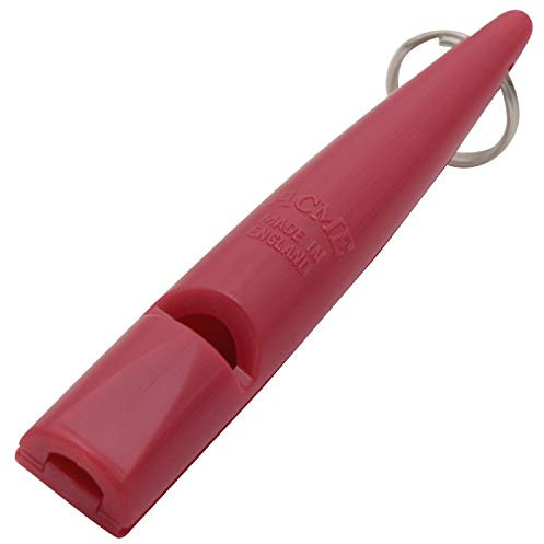 Acme Hundepfeife No. 211,5 | Original aus England | Ideal für die Hundeausbildung | Robustes Material | Genormte Frequenz | Laut und weitreichend | Fuchsia / Rotviolett