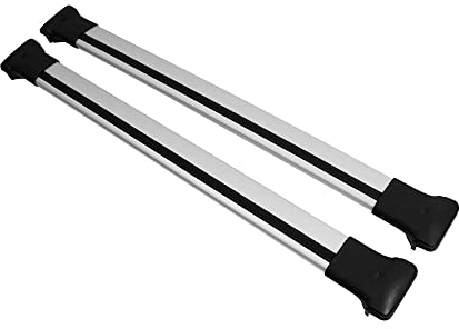 OMAC Dachträger Gepäckträger kompatibel mit Citroen Berlingo 2008-2018 Relingträger Alu Silber