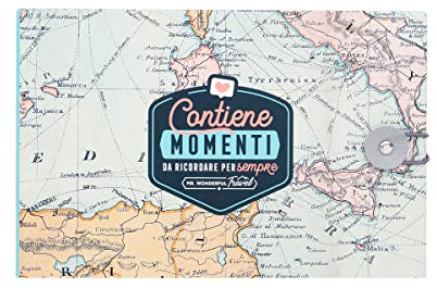 Mr. Wonderful, Álbum de fotos de viaje – Contiene momentos para recordar para siempre, multicolor