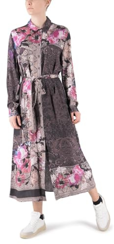 Replay Abito Donna Fantasia Floreale, Multicolore (Multicolor 010), M