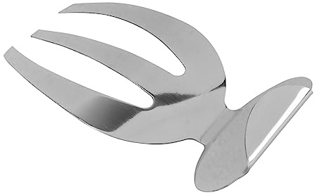 Alipis Pince à Salade en Acier Inoxydable Robuste Surface Miroir Poli, Mains de Salade Classiques pour Légumes et Fruits, pour Fêtes et Service Traiteur Argenté