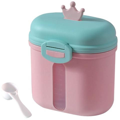 Caja de leche en polvo,Dispensador Leche en Polvo Bebé,Dispensador en polvo Bebé,Portátil Hermético para Leche en para Viaje,dispensador de En PolvoContenedor de para bebés