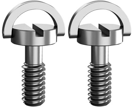 2 Stück 1/4 Zoll Schraube,Kameraschraube Aus Edelstahl,Daumenschraube,Kamerastativ,Rändelschraube,Schnellspanner Schnellverschluss,Für Stativschrauben Kamera Screw