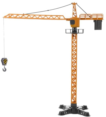 GARIOUANS Kran für Realistischer Baukran mit Interaktiven Funktionen Fördert Motorische Fähigkeiten und Geeignet für Jungen und Mädchen Ab Jahren