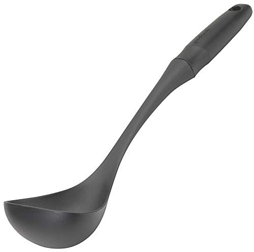 GoodCook Touch Ladle Nylon Heat-Safe Serving and Cooking Spoon, Black