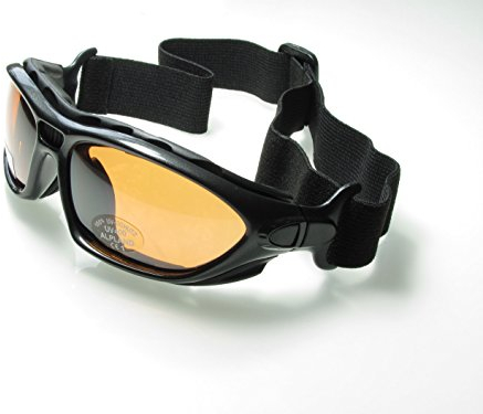 Alpland Schutzbrille Bergbrille Gletscherbrille Skibrille-70% Kontrastverstärkte Gläser