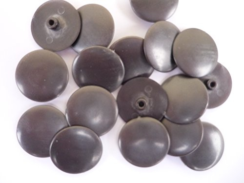 50 Stück Abdeckkappen für Innensechskant SW 4 Schrauben Anthrazit DIN 912 Großer AussenØ