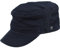 bugatti Military Cap für Damen und Herren - einfarbige Mütze im Army-Style - One size Navy