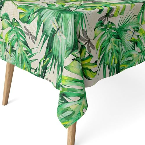 ECOMMERC3 | Mantel Antimanchas para Mesa Rectangular Tamaño 140x140 cm - Mantel Antimanchas Tacto Extrasuave e Impermeable Color Único