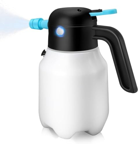 Spruzzatore di Schiuma Elettrico, 1.8 Litri Spruzzatore di Schiuma per Auto Senza Fili, 2 modalità e 3 Tipi di Spruzzo, Batteria Ricaricabile USB da 2000mAh
