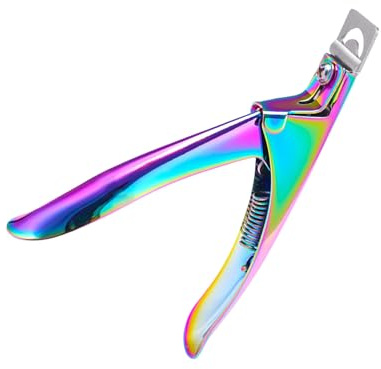 Professional Acrylic Nails Plier Fake Cutter Tip Trimmer For Artificial Art Manicure Tools Clip Tool Stainless Steel Nail Trimmer