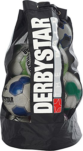 Derbystar Ballsack 10 Bälle, Für 10 Bälle, schwarz, 4520000200 43 x 20 x 75 cm, 10 Liter