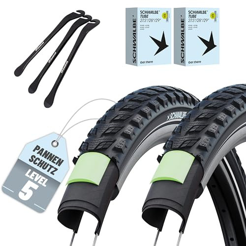 Schwalbe 2x Marathon 365 Fahrradreifen 28 Zoll - Reflex, 47-622 Drahtreifen