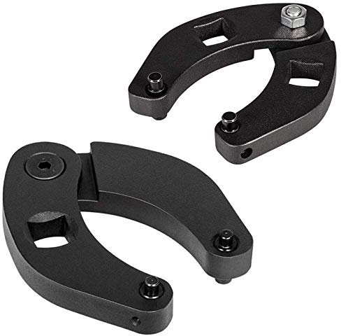 Stor och liten justerbar skruvnyckelsats för skruvnyckel för hydrauliska cylindrar 1266 & 7463 (set med 2)