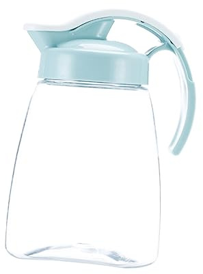 Alipis Contenitore Per Bevande Plastica Blu Caraffa Resistente Al Caldo e Al Freddo Per Succo Tè e Latte Per Feste e -nic Capacità e Sicura Per Alimentazione