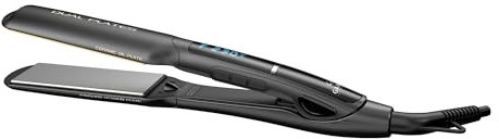 GA.MA Italy Professional, Piastra per Capelli X-Wide Digital Dual Plates 4D, Trafile Extra Larghe 100x40 mm, Doppio Rivestimento Titanio e Ceramica, Tripla Emissione di Ozono e Ioni, 150°-230°C