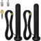 Antenna 5G/4G LTE Esterna, 2 Pezzi, 15dBI Omnidirezionale, 600-6000 MHz, Cavo 3M, Base Magnetica, Connettore SMA/TS9