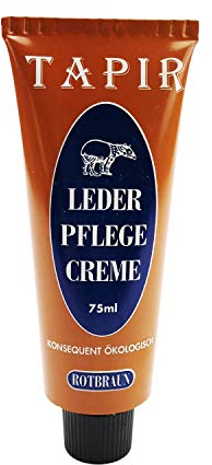 Tapir Lederpflegecreme rotbraun