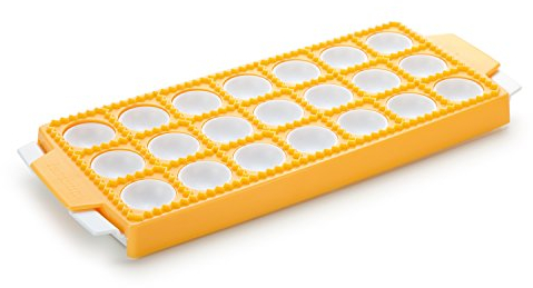 Tescoma 630878 Moldes para Pastas, Plástico, Amarillo, 11,5 x 2,7 x 30,2 cm