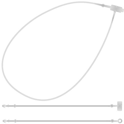 5.000 Sicherheitsfäden LOOP PINS transparent - Länge wählbar 75mm / 125mm / 175mm / 225mm (225mm (9))