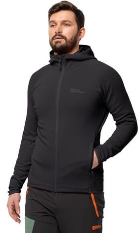 Jack Wolfskin Baiselberg - Giacca in pile da uomo, taglia S, taglia M