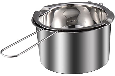 MAGICLULU 1set Pentola Bagnomaria in Acciaio Inossidabile Per Sciogliere Cioccolato Burro Cera Capacità Design Compatto Resistente Perfetta Per Cucina