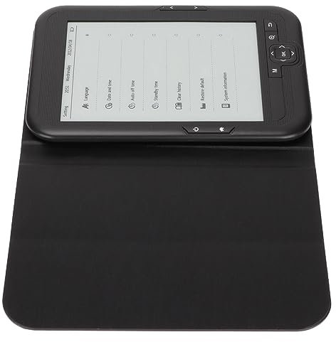 Lector de Libros Electrónicos, Lector E de Protección Ocular 6 Pulgadas 800x600 para el Hogar para la Oficina (16GB)