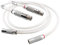 Tirstrup XLR Kabel Mikrofonkabel Versilbert Premium 3-Pin symmetrischer XLR Stecker auf Buchse Mikrofon-Kabel DMX Patchkabel für Mikrofon,Verstärker,Mischpult,Hifi Lautsprecher.(2M,Weiß)