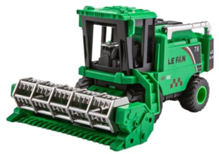Luwecf Simulazione di mietitrebbia, Trattore, mietitrice, Giocattolo per Bambini, Verde